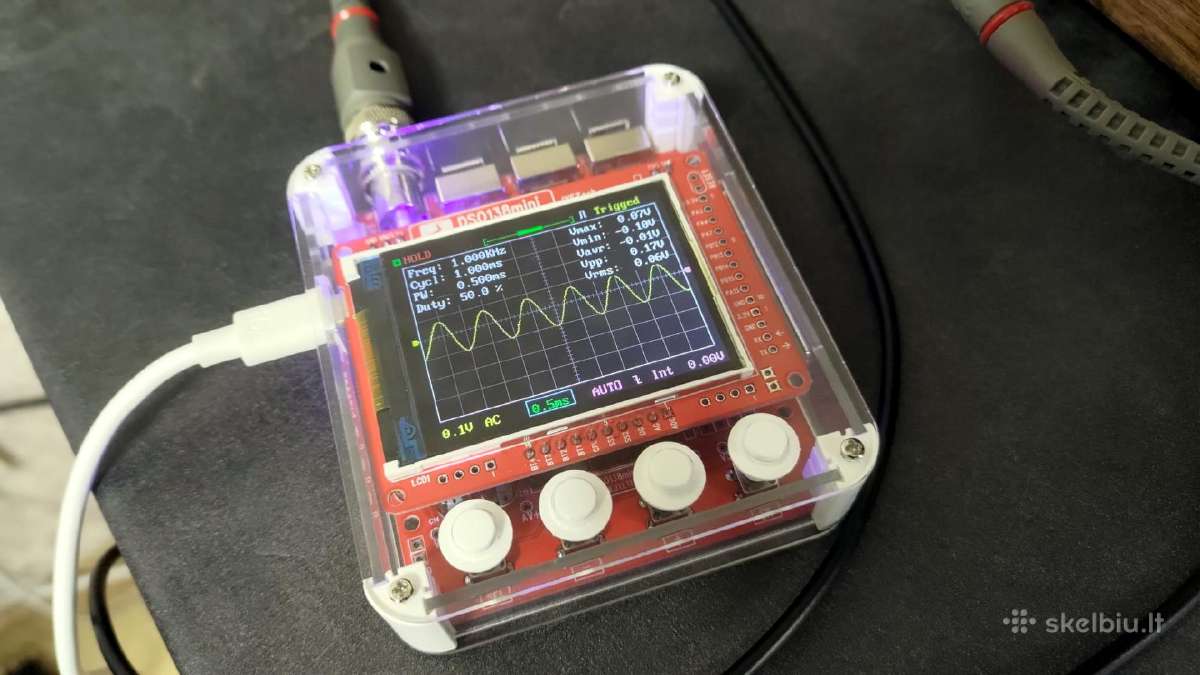 Osciloskopas Dso138 mini - nuotraukos Nr. 2