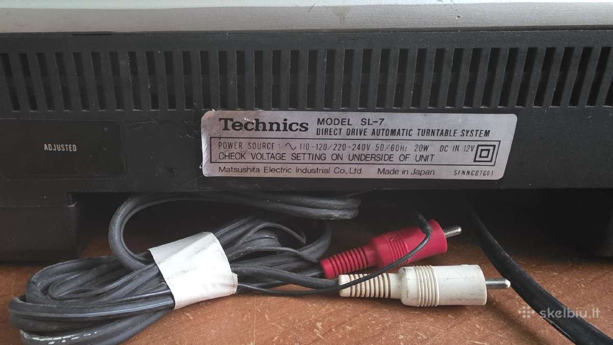 Technics Quartz SL-7 - nuotraukos Nr. 4
