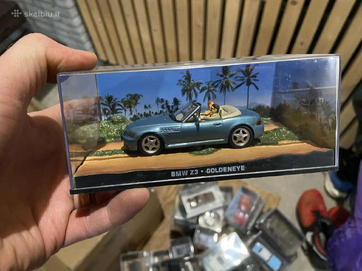Bmw z3 ir bmw z8 james bond 1:18 - nuotraukos Nr. 2