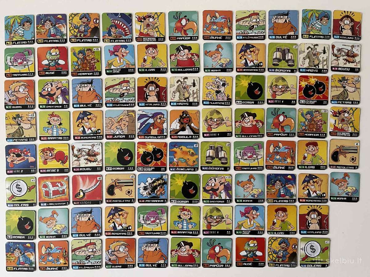 Flintas, Flinto Seni Magnetukai, Staksai 86 vnt - nuotraukos Nr. 2