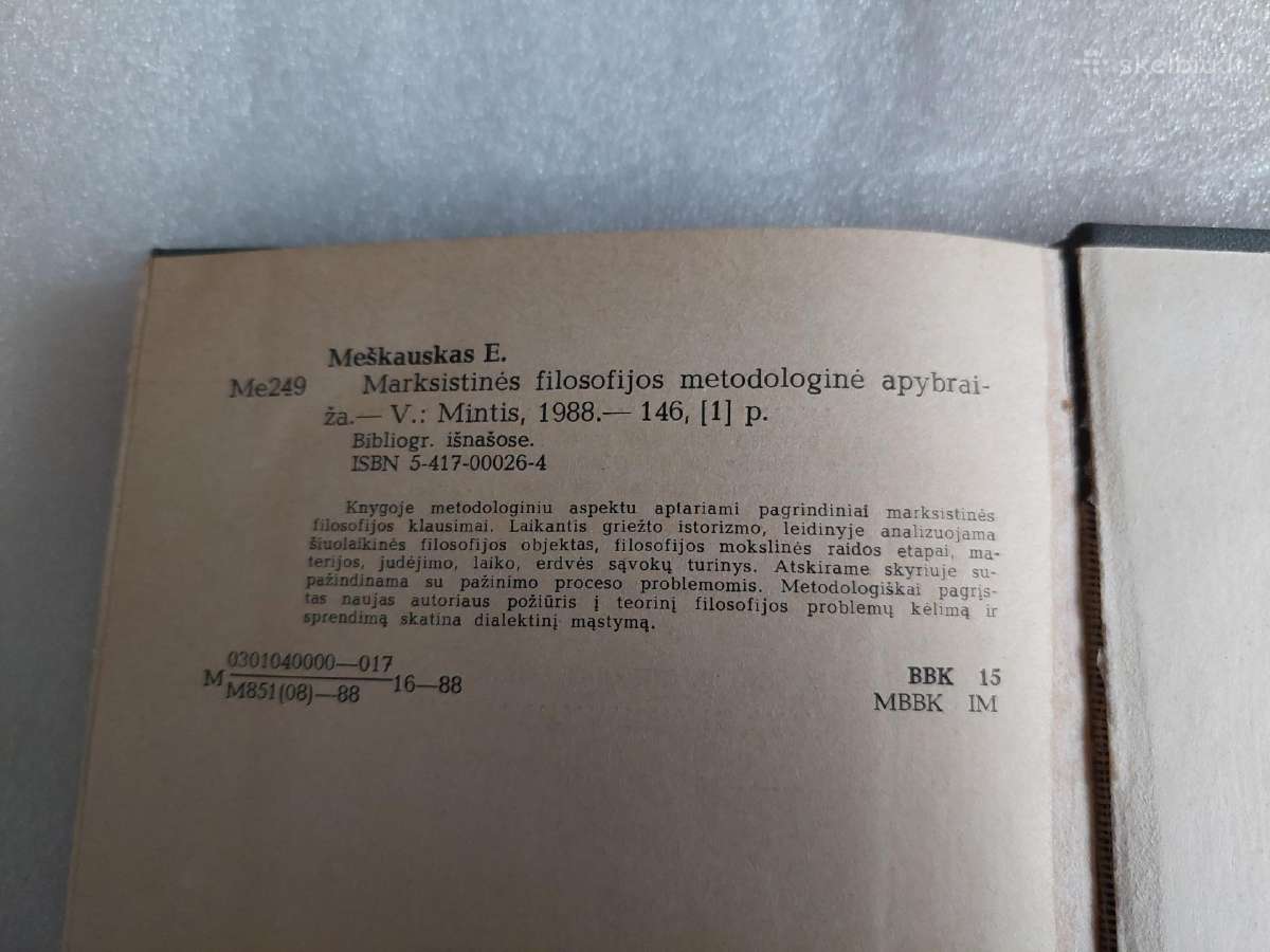 Marksistinės filosofijos metodologinė apybraiža - nuotraukos Nr. 4