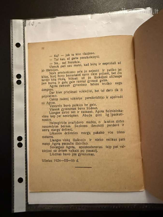 Trys dešimtys margų 1924 m. - nuotraukos Nr. 6