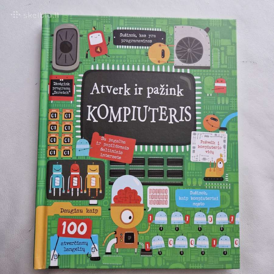 Knyga "Atverk ir pažink. Kompiuteris."