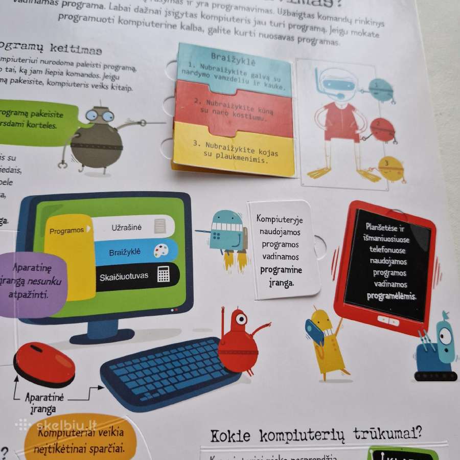 Knyga "Atverk ir pažink. Kompiuteris." - nuotraukos Nr. 12
