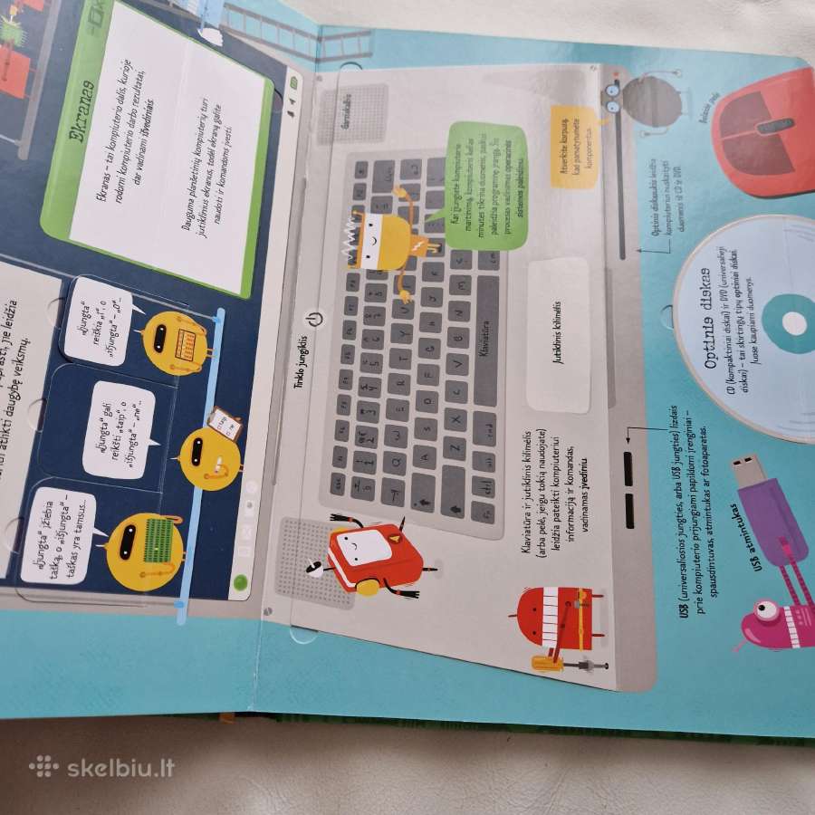 Knyga "Atverk ir pažink. Kompiuteris." - nuotraukos Nr. 13