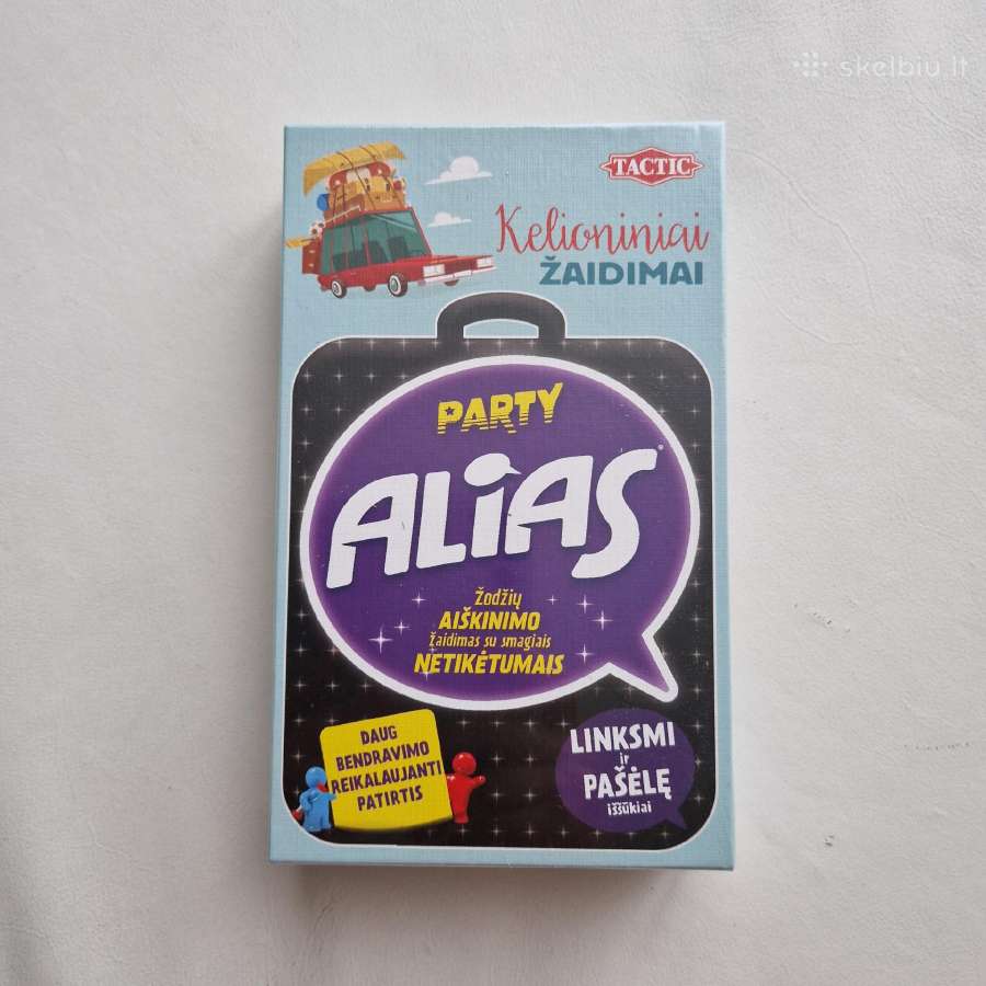 Kelioninis žaidimas Party Alias
