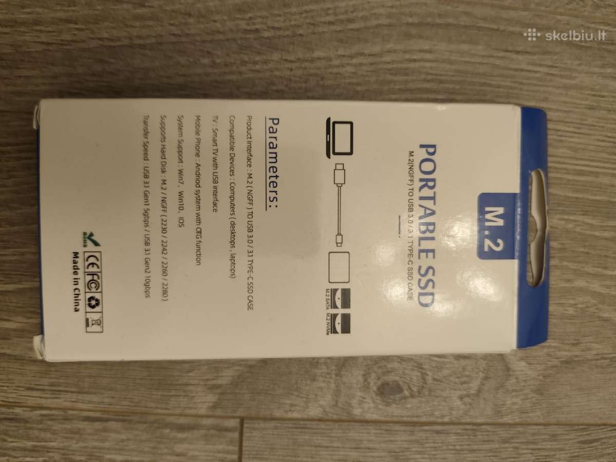 SSD kietojo disko dėžutė - nuotraukos Nr. 2