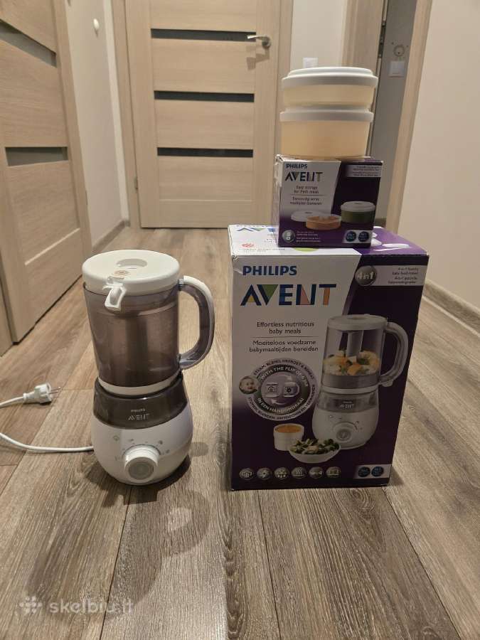 Philips Avent + maisto laikymo indeliai