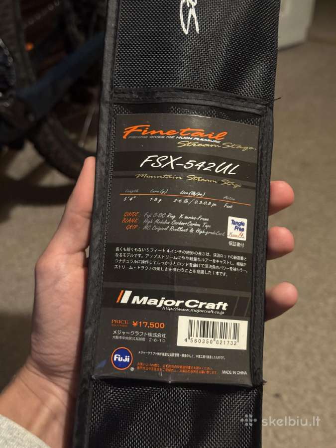 Major Craft Finetail Fsx-542ul (1-8g) - nuotraukos Nr. 3