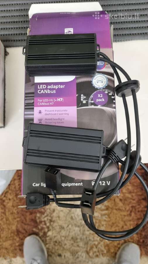 LED varža apgavikai H7 Philips Canbus - nuotraukos Nr. 5