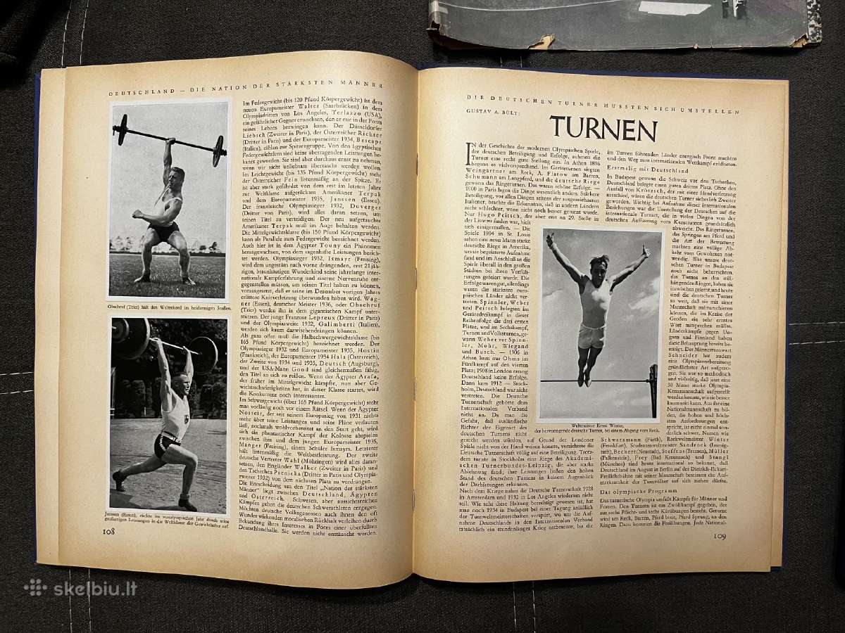 1936 metų Olimpiados Vokiški foto albumai - nuotraukos Nr. 7