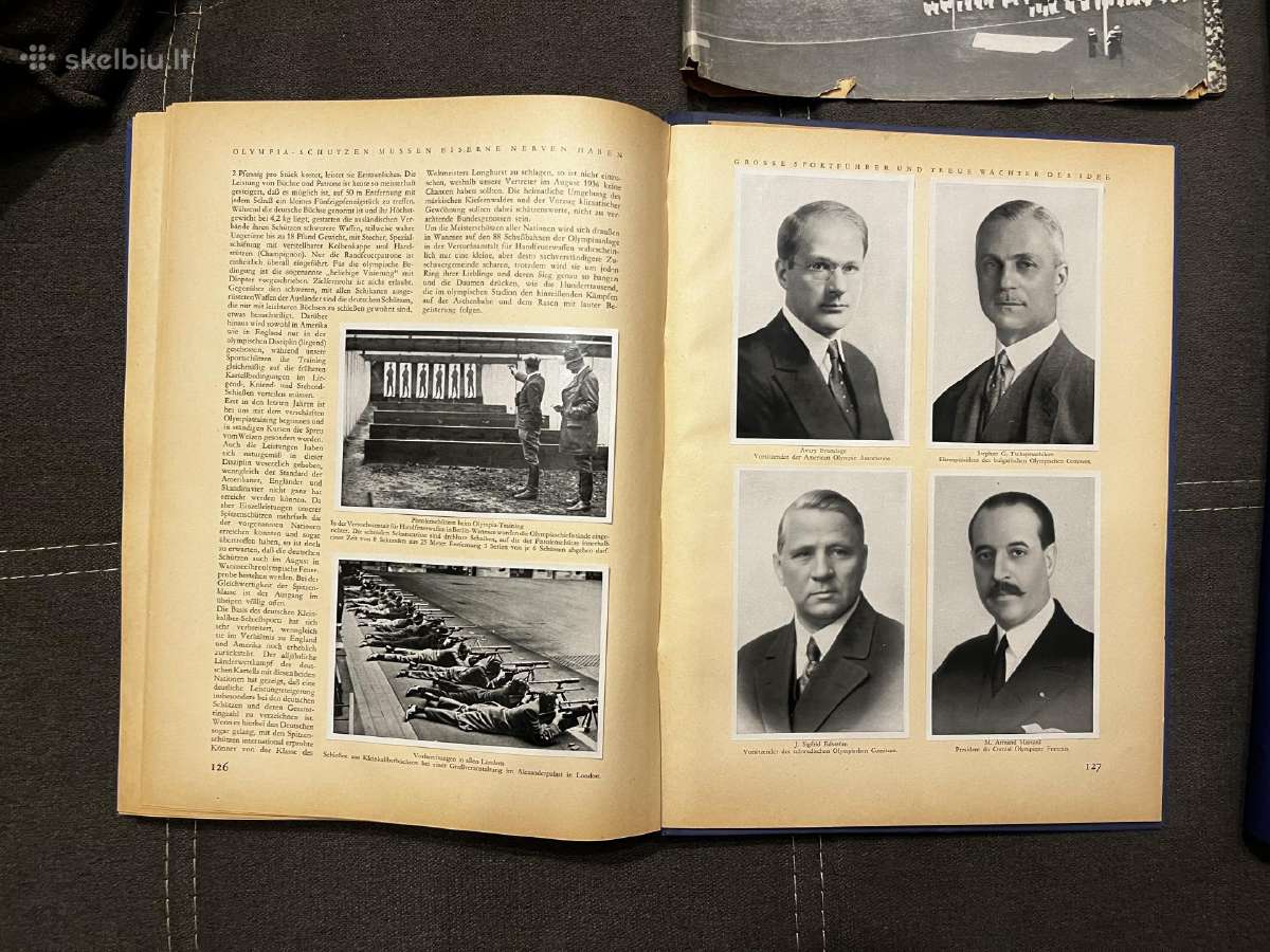 1936 metų Olimpiados Vokiški foto albumai - nuotraukos Nr. 8
