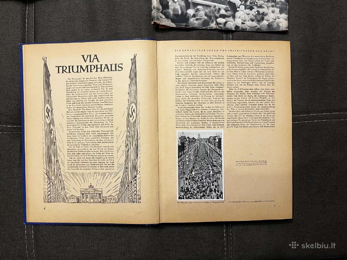 1936 metų Olimpiados Vokiški foto albumai - nuotraukos Nr. 14