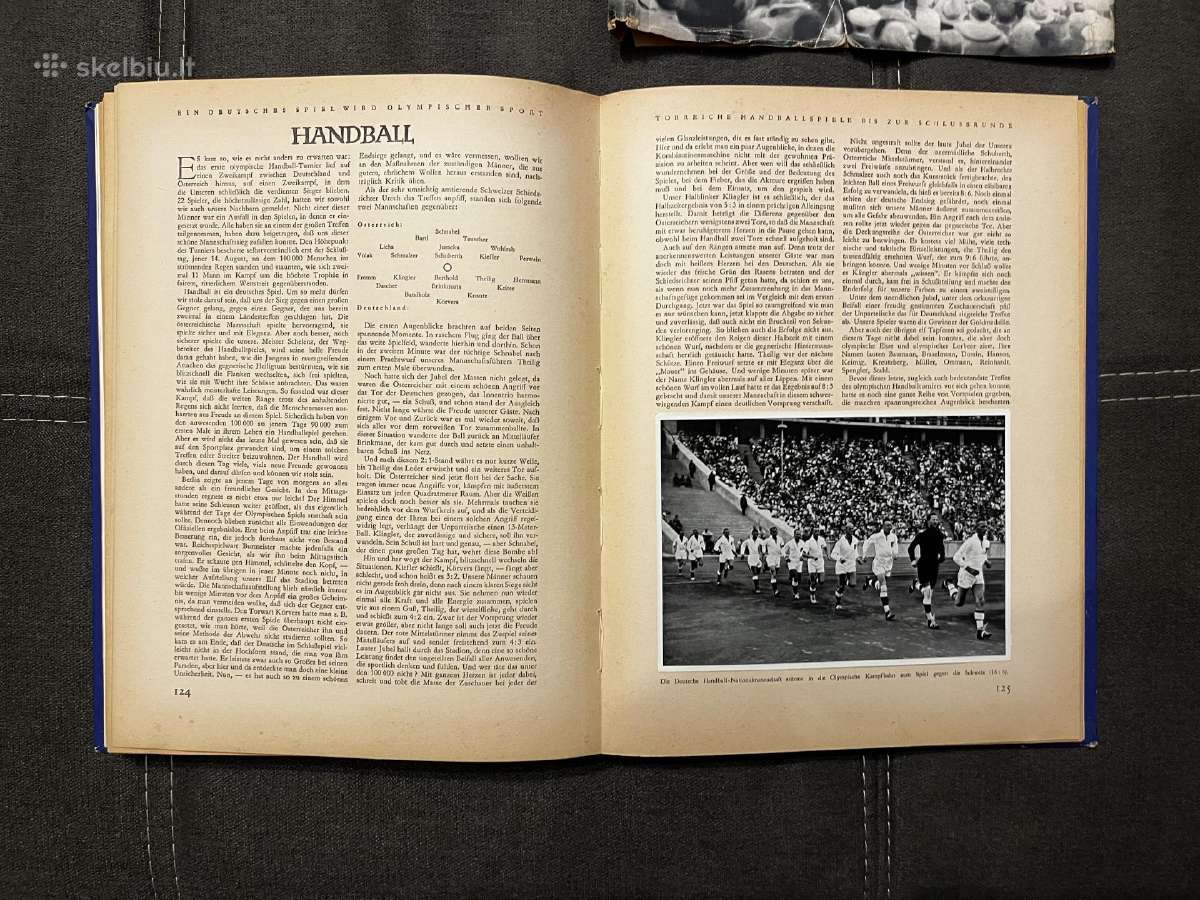 1936 metų Olimpiados Vokiški foto albumai - nuotraukos Nr. 18