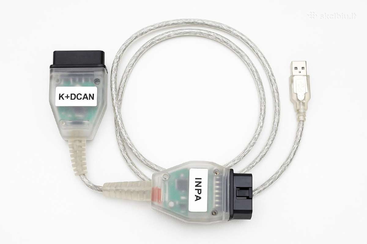 Bmw diagnostikos laidas Inpa K+dcan Obd2 / Ediabas - nuotraukos Nr. 2
