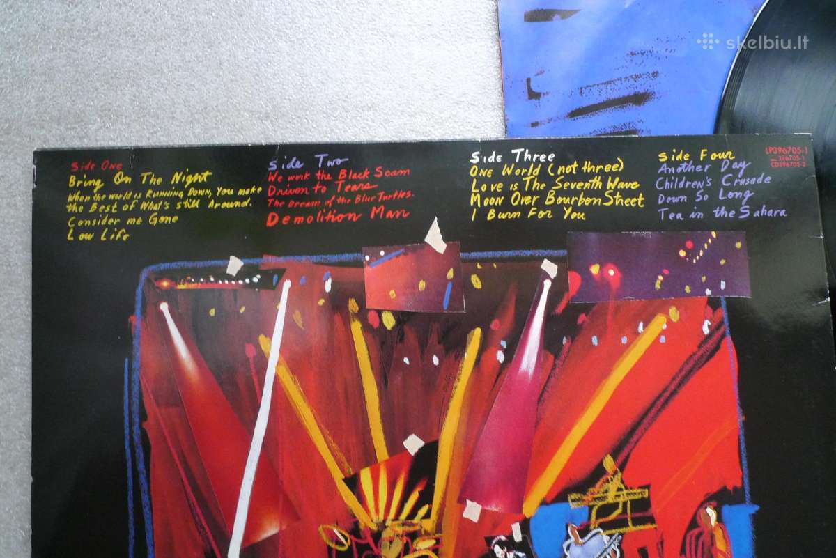 Sting žymusis koncertas 2lp labai geros bukles - nuotraukos Nr. 2
