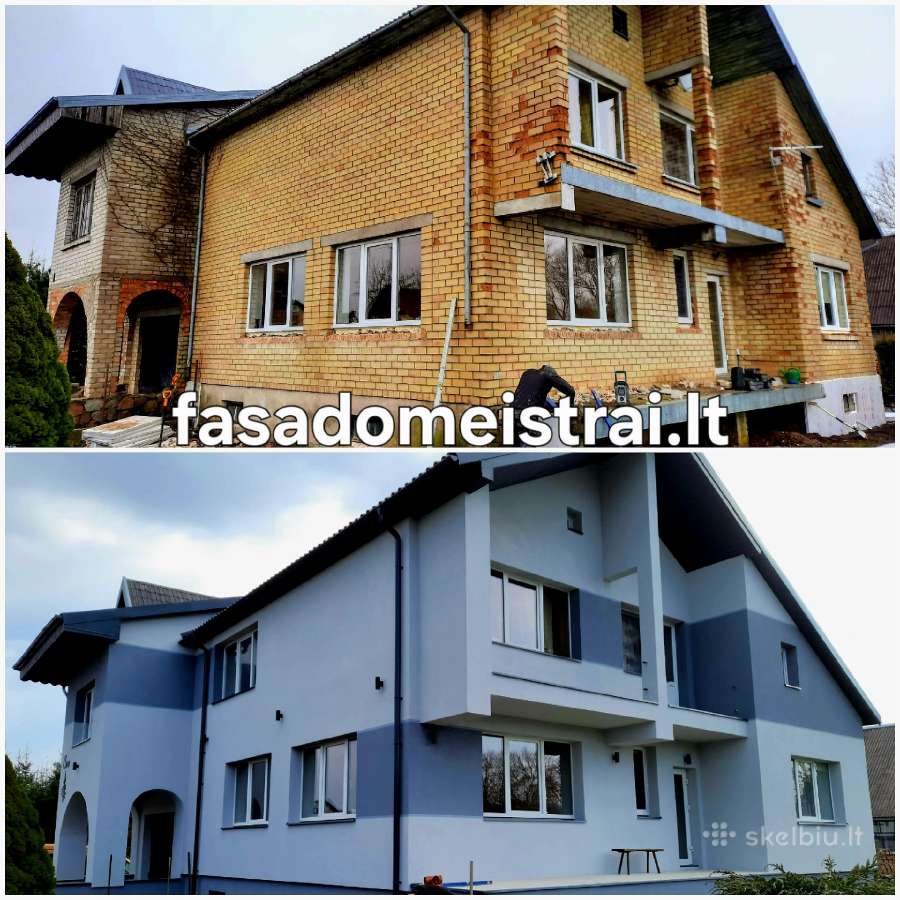 Fasadų šiltinimas, dekoras, klinkeris. Klaipėda - nuotraukos Nr. 7