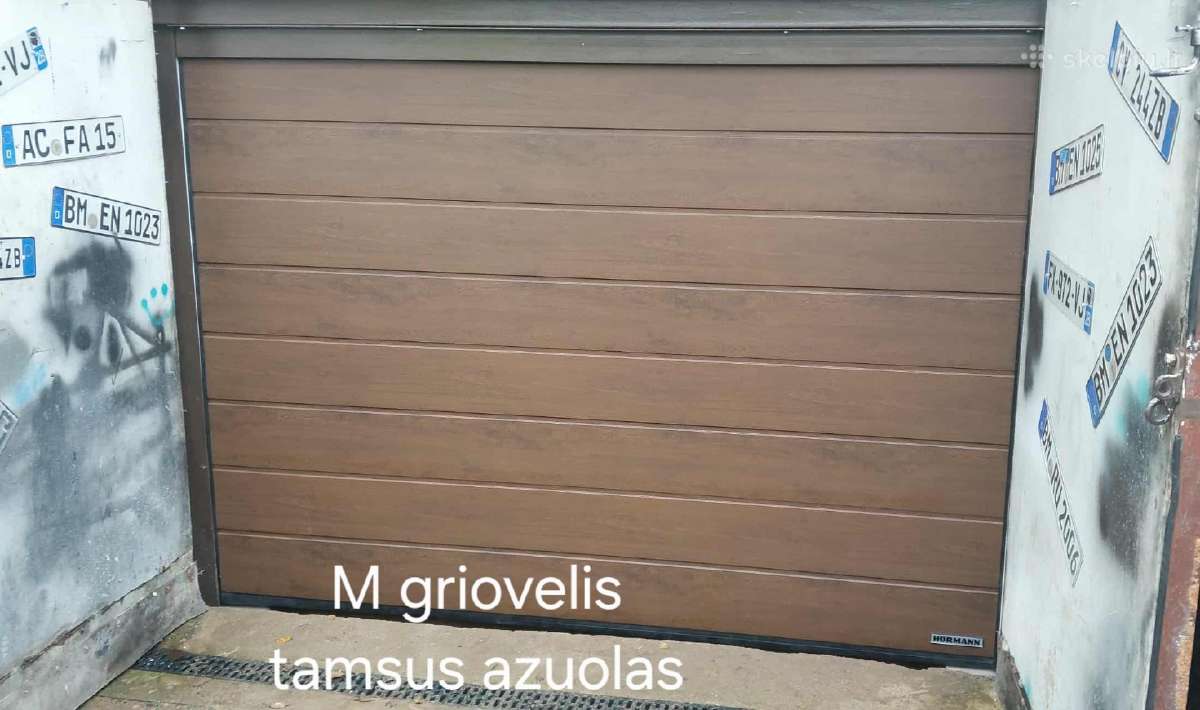 Pakeliami garazo vartai - nuotraukos Nr. 2