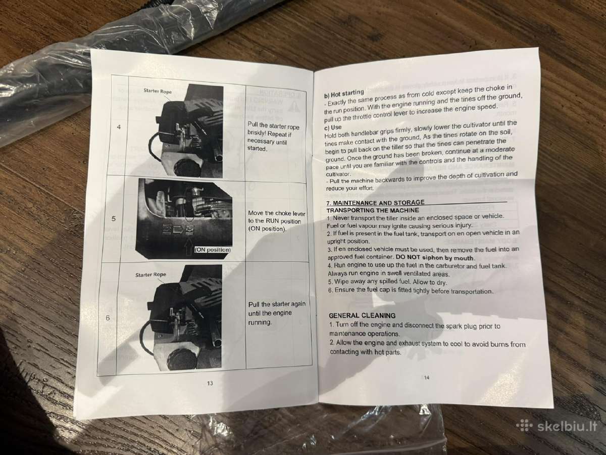Motoblokas, kultivatorius - nuotraukos Nr. 17