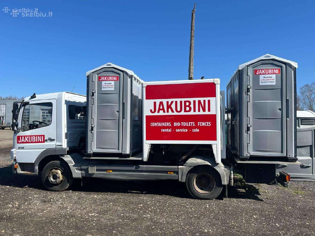 Biotualetų nuoma ir aptarnavimas Kaune