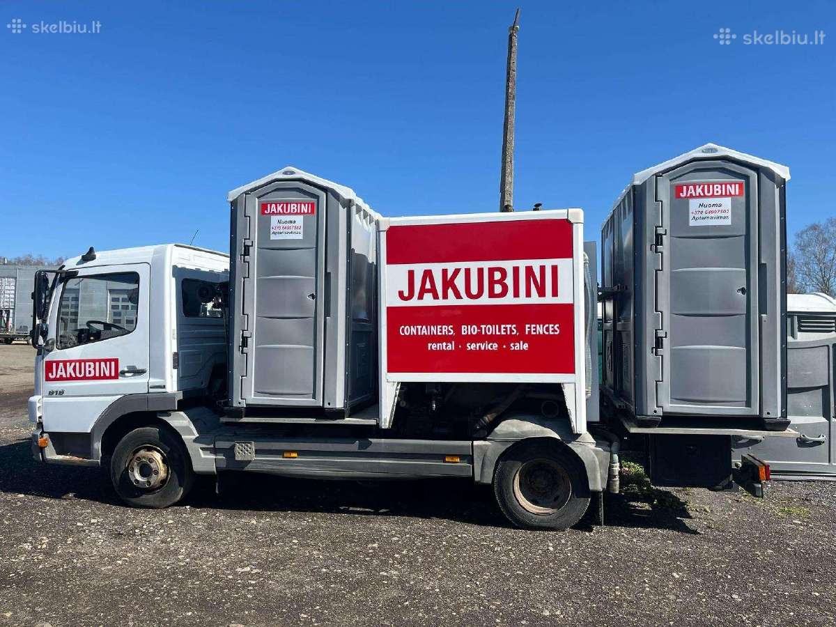 Biotualetų nuoma ir aptarnavimas Klaipedoje