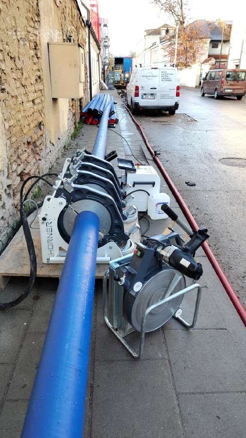 Plastikinių vamzdžių suvirinimo aparatas Hurner - nuotraukos Nr. 5