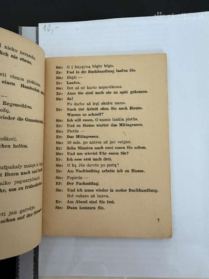 Vokiškai-lietuviški pasikalbėjimai per radiją 1941 - nuotraukos Nr. 3