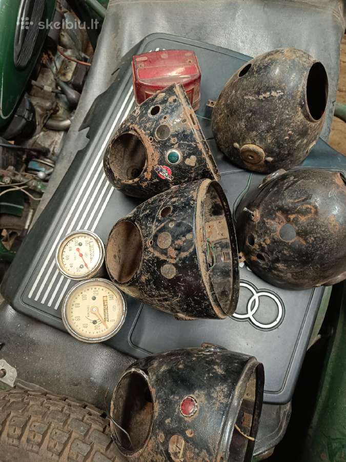 Dalys m72 ural Dnepro iž 56 - nuotraukos Nr. 15