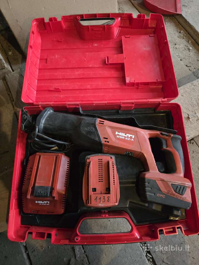 Tiesinis pjūklas Hilti