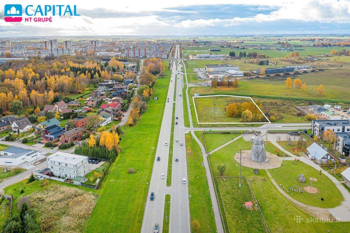 Komercinis sklypas perspektyviame Šiaulių kvartale