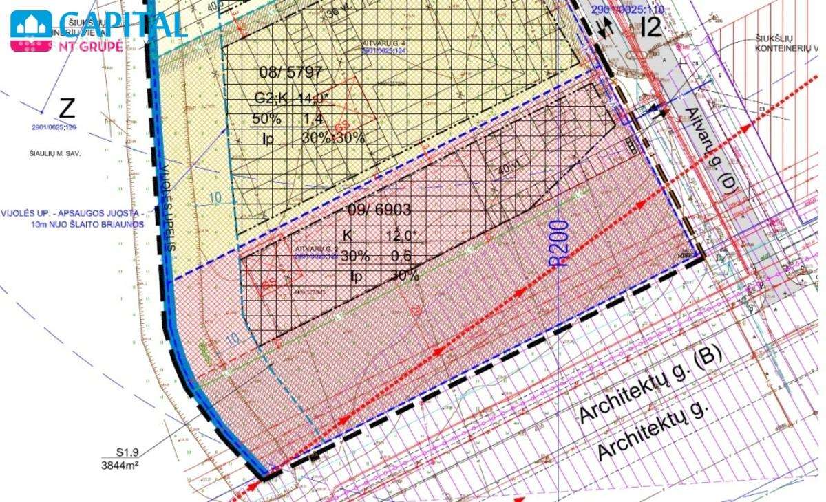 Komercinis sklypas perspektyviame Šiaulių kvartale - nuotraukos Nr. 22