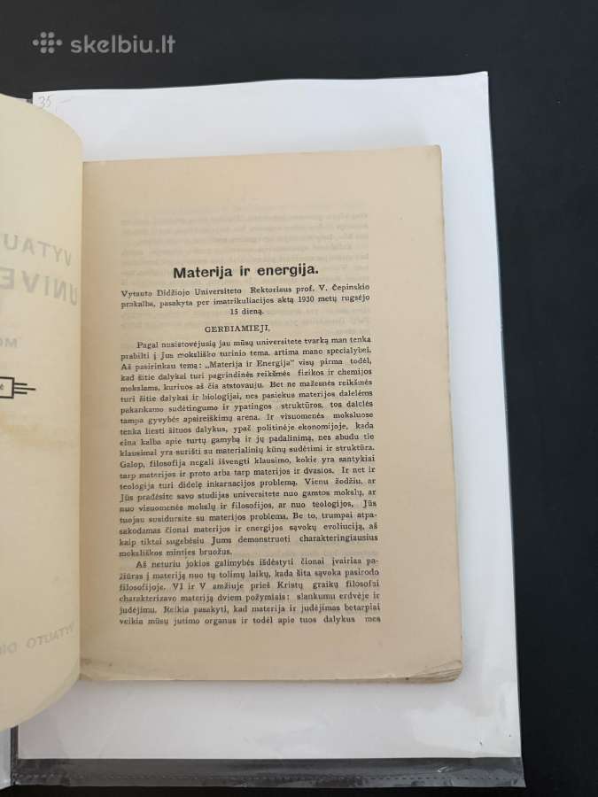 Vytauto Didžiojo universitetas 1930-1931 - nuotraukos Nr. 3