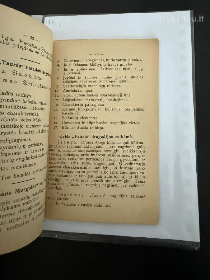 Visuotinės literatūros temininkas 1932 m. - nuotraukos Nr. 5