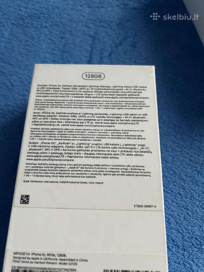 iPhone Xr 128gb Apple - nuotraukos Nr. 4