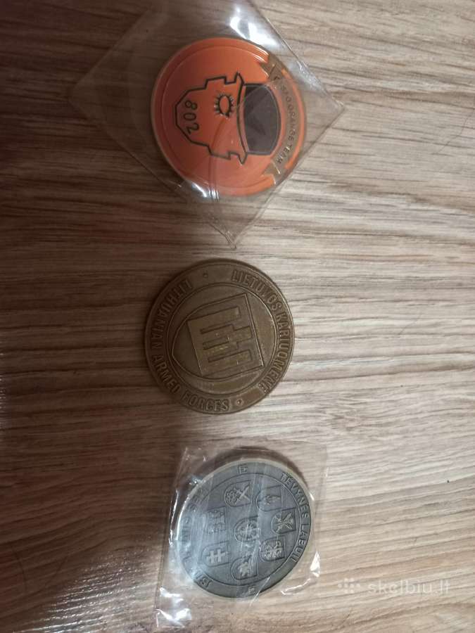 Teisėsaugos coinai - nuotraukos Nr. 2
