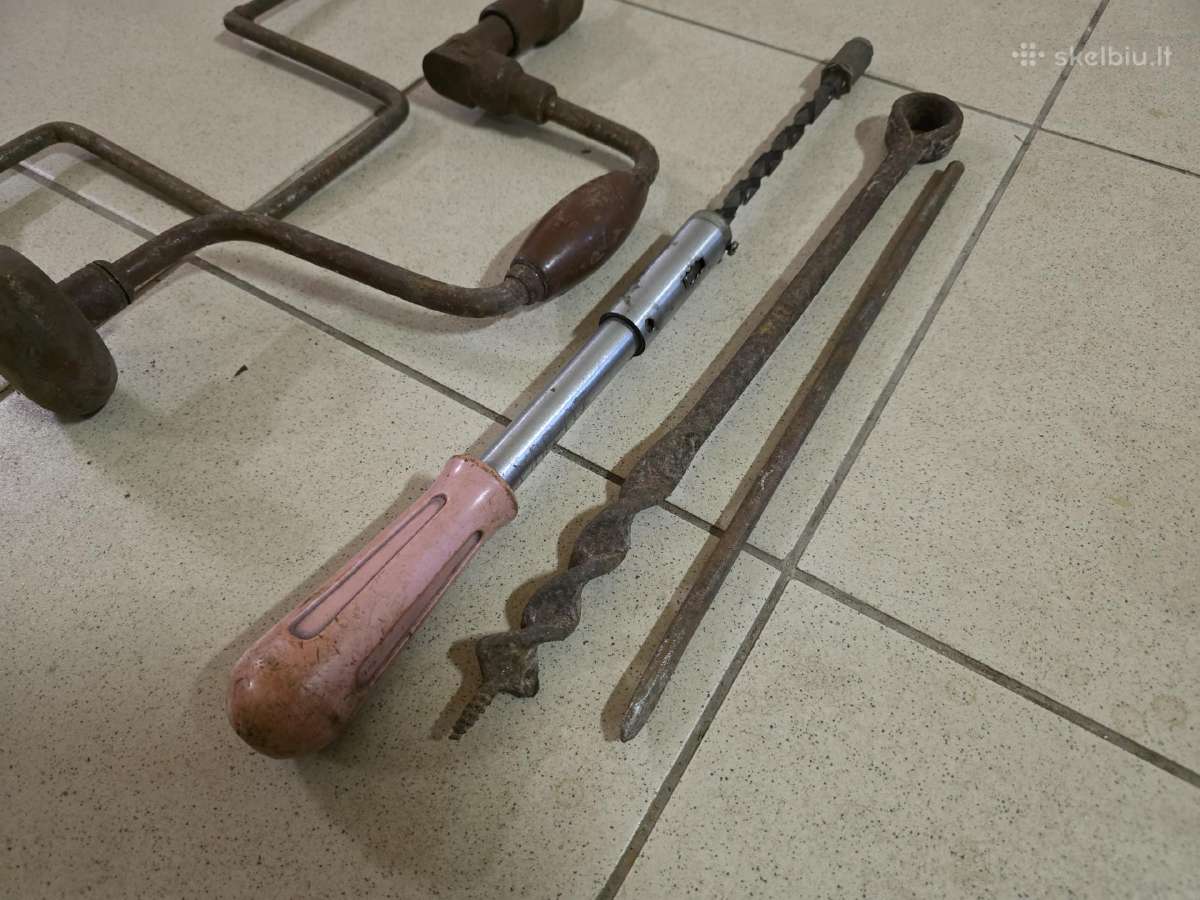 Seni antikvariniai gražtai pigiai - nuotraukos Nr. 2