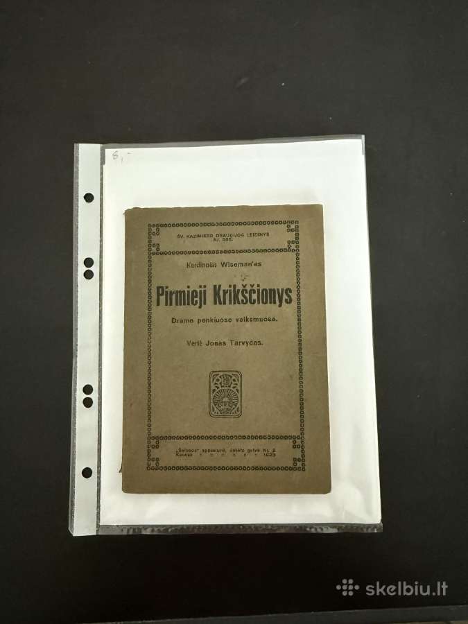 Pirmieji krikščionys 1923 m.