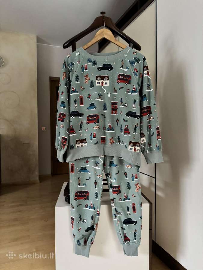 Next šventinė moteriška pižama S dydis
