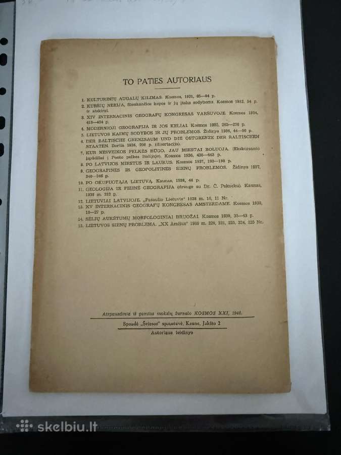 Vilniaus krašto geografinė apžvalga 1940 m. - nuotraukos Nr. 9
