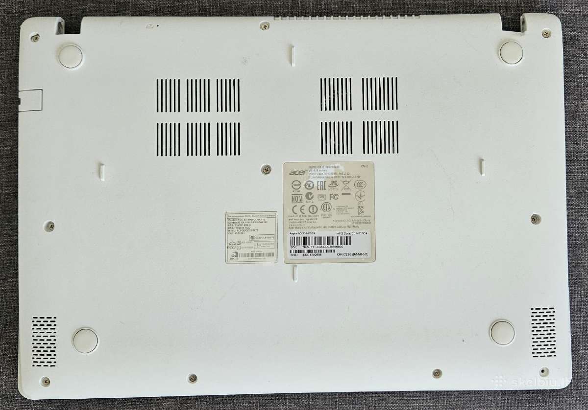 Kompiuteris Nešiojamas Acer Aspire V3-331-p32r - nuotraukos Nr. 8
