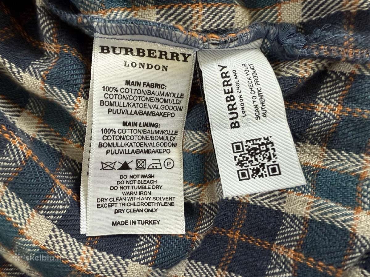Moteriški marškiniai Burberry - nuotraukos Nr. 8