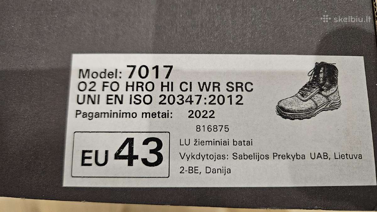 2-be Nauji Taktiniai Batai - nuotraukos Nr. 2