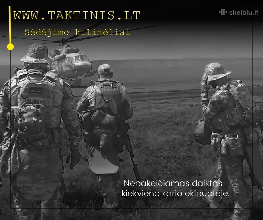 Taktiniai Sėdėjimo kilimėliai ( Pašikniukai )