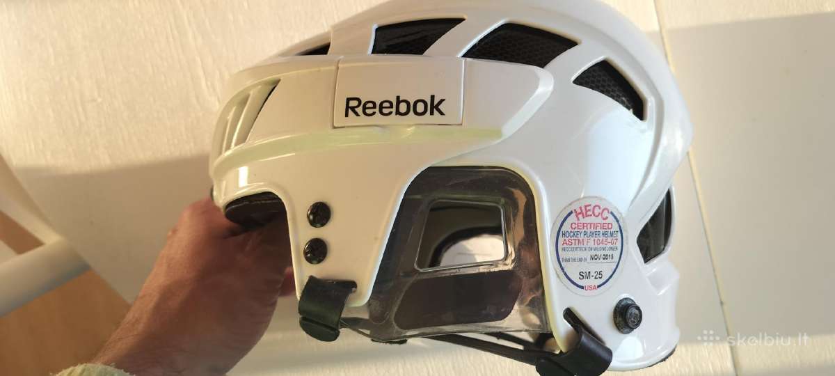 Vaikų ledo ritulio šalmas Reebok - nuotraukos Nr. 2