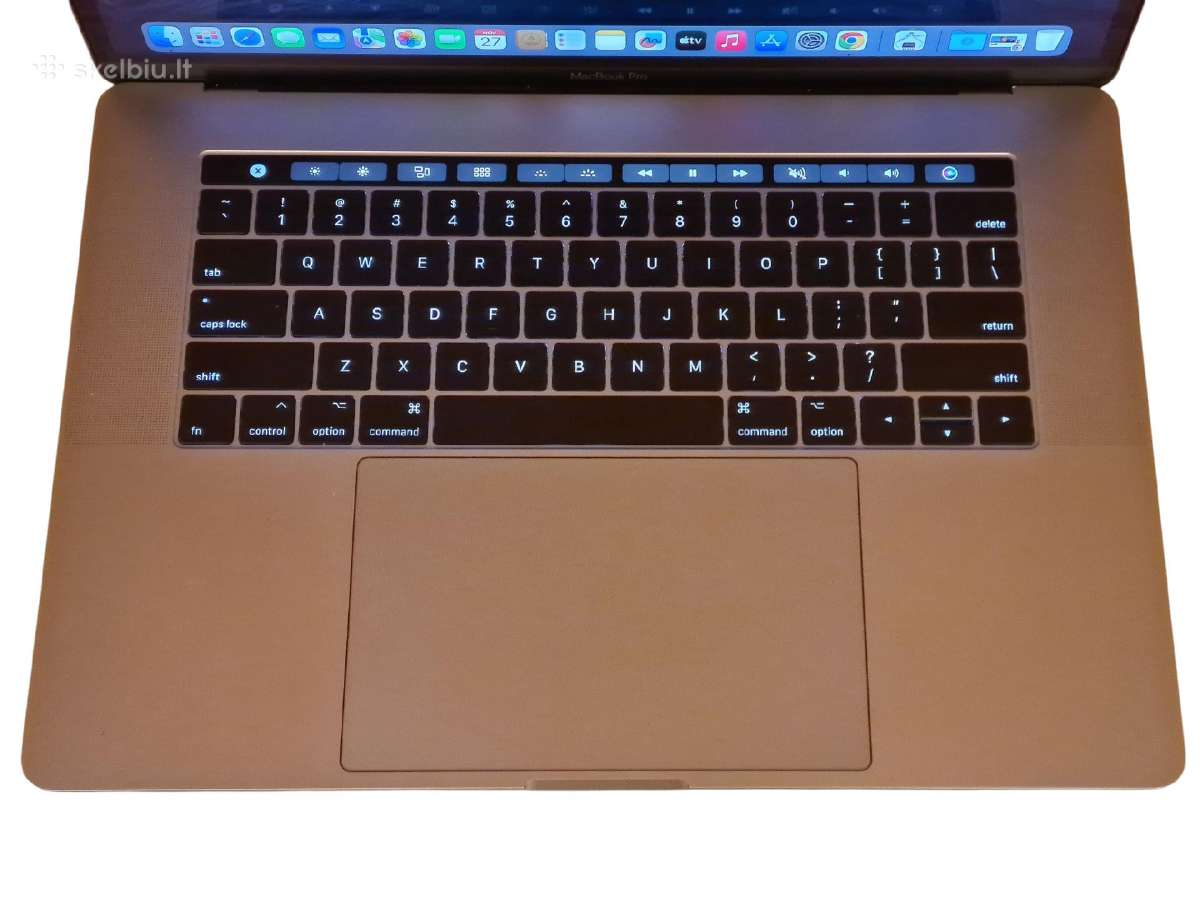 MacBook Pro 15 TB 2017 Quad-core I7 16/512gb - nuotraukos Nr. 4