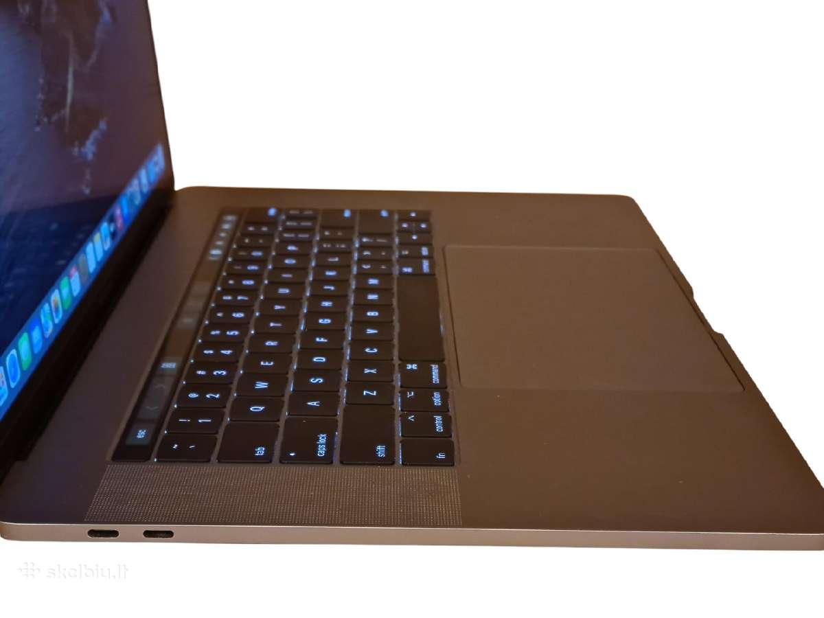 MacBook Pro 15 TB 2017 Quad-core I7 16/512gb - nuotraukos Nr. 6