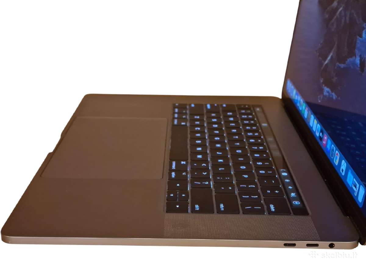 MacBook Pro 15 TB 2017 Quad-core I7 16/512gb - nuotraukos Nr. 7