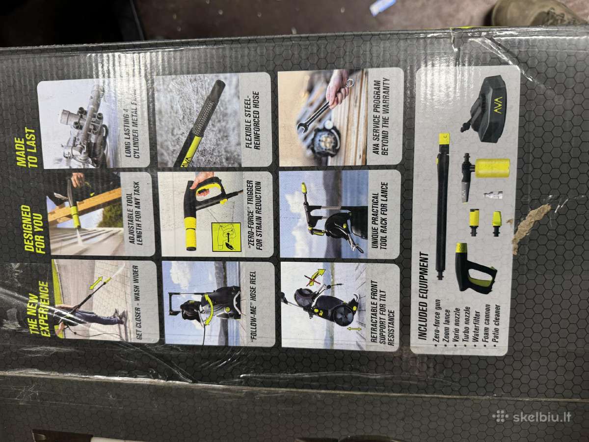 Aukšto slėgio plovykla Master P80 - nuotraukos Nr. 8