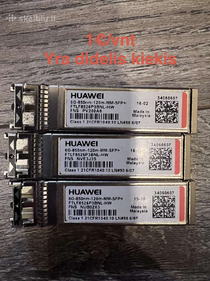 Sfp moduliai - nuotraukos Nr. 7