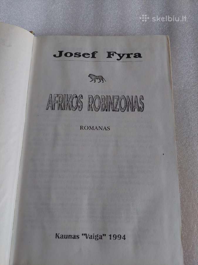Afrikos Robinzonas - nuotraukos Nr. 2